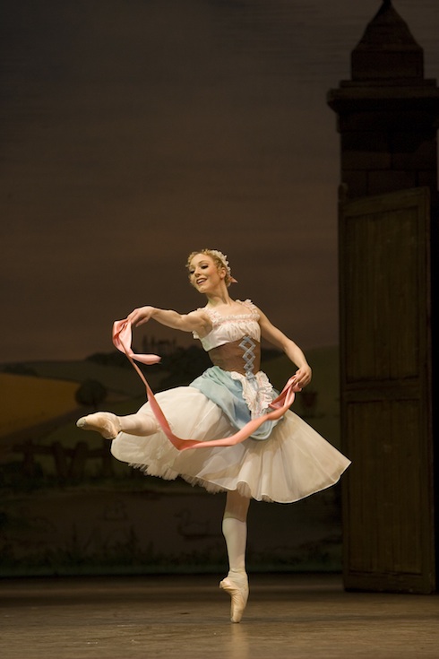 Sarah Lamb as Lise in The Royal Ballet's La Fille Mal Gard e