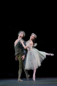 Ivan Putrov as Oberon and Roberta Marquez as Titania in Ashton's The Dream. Photo: Bill Cooper / ROH ©