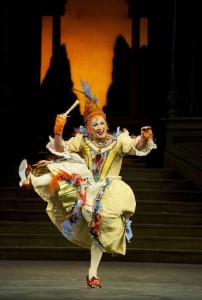 Wayne Sleep as an Ugly Sister Wayne Sleep as one of the Ugly Step-sisters in The Royal Ballet's production of Ashton's Cinderella. Photo: Tristram Kenton / ROH ©