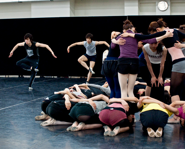 Tokyo Ballet Sacre du Printemps Rehearsal