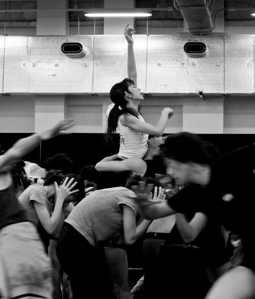 Tokyo Ballet Sacre du Printemps Rehearsal