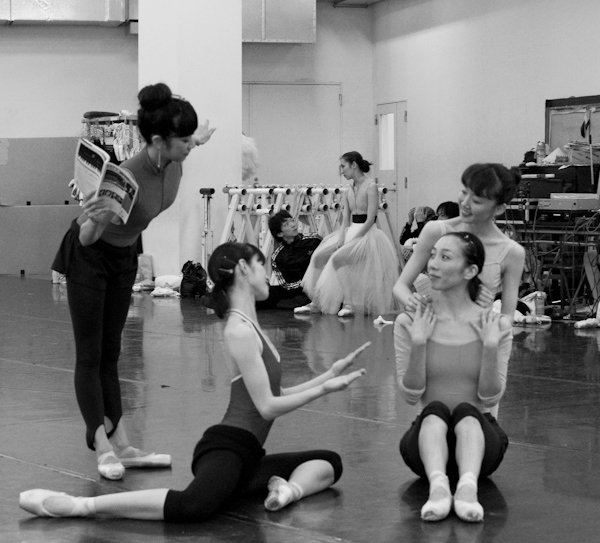 Tokyo Ballet Don Giovanni Rehearsal