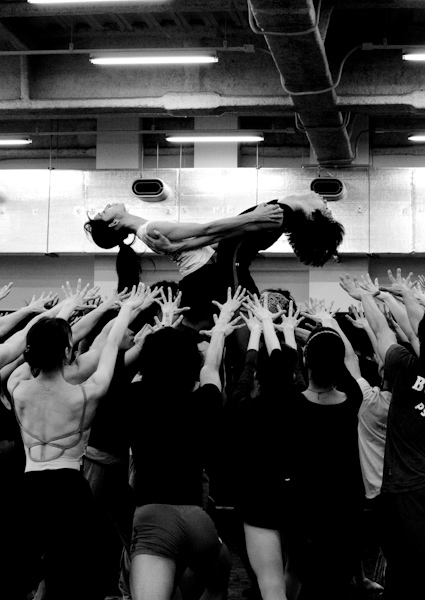 Tokyo Ballet Sacre du Printemps Rehearsal