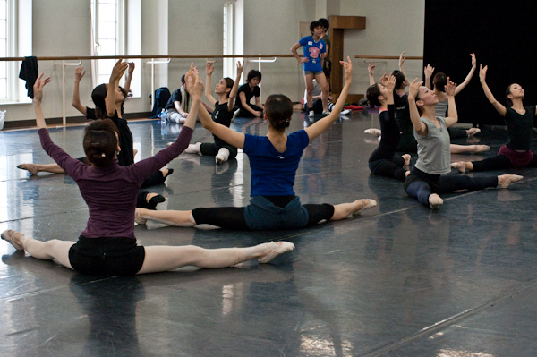 Tokyo Ballet Sacre du Printemps Rehearsal