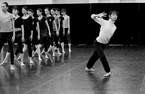 Tokyo Ballet Sacre du Printemps Rehearsal