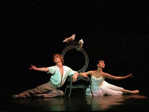 Robert Parker and Nao Sakuma in Ashton's The Two Pigeons. Photo: Bill Cooper / BRB ©