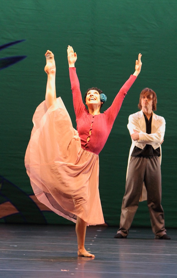 Giselle Act 1 Gözde Özgür and Matej Urban in Mats Ek's Giselle