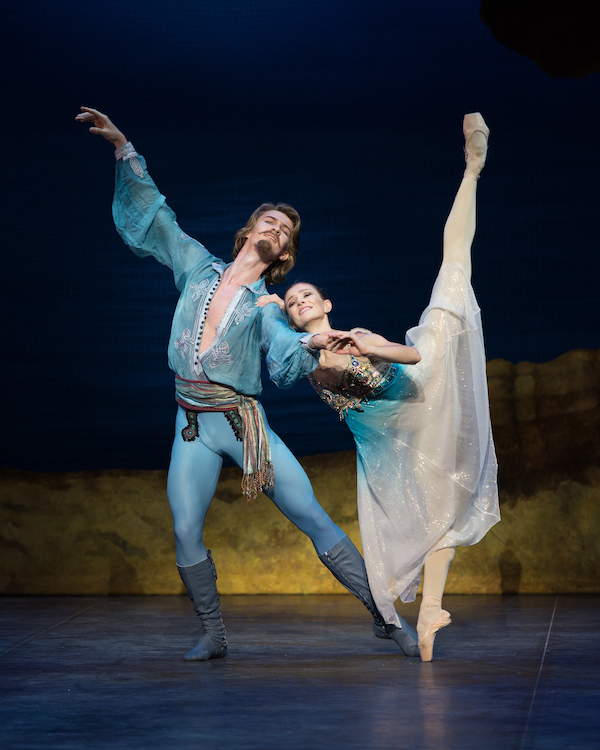 English National Ballet dress rehearsal for the world premiere of Le Corsaire