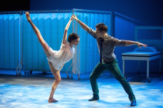 Thomas Whitehead and Olivia Cowley in Cassandra