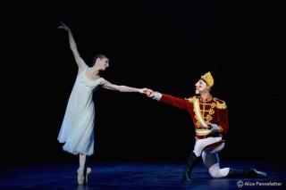 Max Westwell and Alina Cojocaru in The Nutcracker