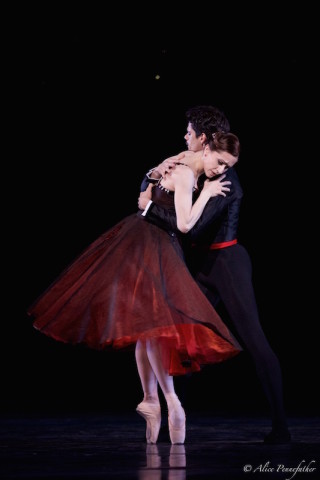 Marianela NÃºÃ±ez and Thiago Soares in Robbins' In the Night.