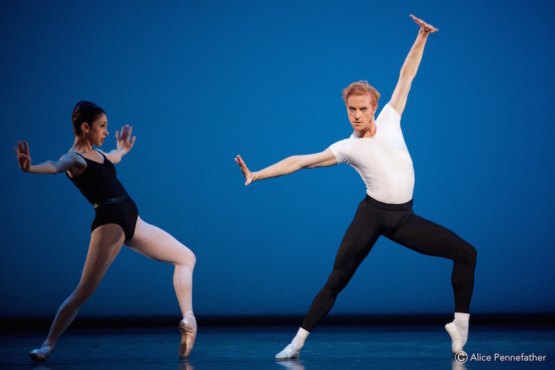 Steven McRae and Artists of The Royal Ballet in Balanchine's The Four Temperaments.