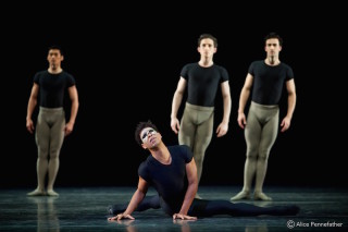 Carlos Acosta as the Messenger of Death and Artists of the Royal Ballet in A Song of the Earth