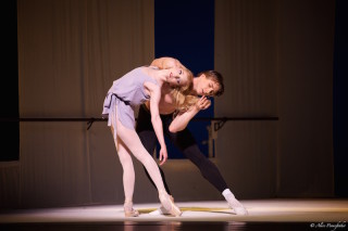 Vadim Muntagirov and Sarah Lamb in Robbins' Afternoon of a Faun