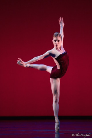 Meaghan Grace Hinkis in Liam Scarlett's Viscera