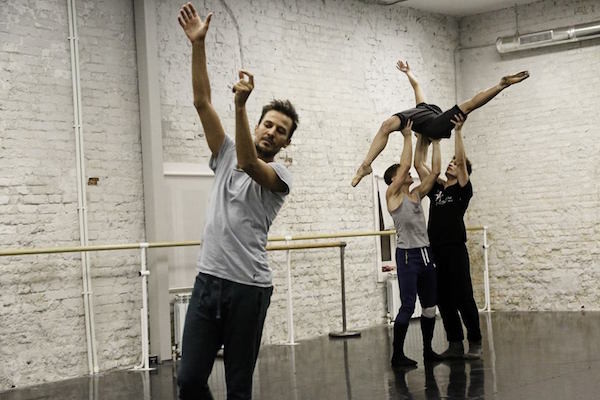 Balet Moskva in rehearsal