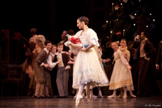 Francesca Hayward as Clara and Artists of The Royal Ballet in The Nutcracker