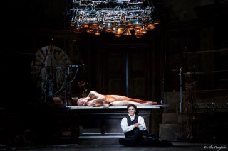 Federico Bonelli as Victor Frankenstein and Steven McRae as the Creature