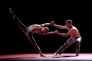 Natalia Osipova and Jason Kittelberger in Qutb by Sidi Larbi Cherkaoui