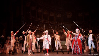 Artists of Bolshoi Ballet in Flames of Paris