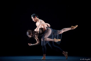Mara Galeazzi and Ryo Hirano in Woolf Works.