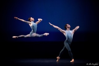 Claire Calvert and Nicol Edmonds in After the Rain.