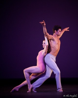 Marianela NÃºÃ±ez and Thiago Soares in After the Rain