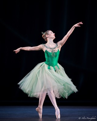 Helen Crawford in Emeralds