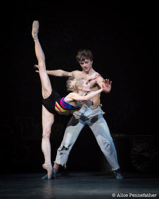 Melissa Hamilton and Matthew Ball in The Judas Tree