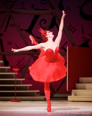 Claire Calvert in Alice's Adventures in Wonderland