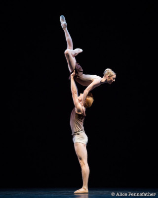 Sarah Lamb and Steven McRae in Twyla Tharp's The Illustrated Farewell