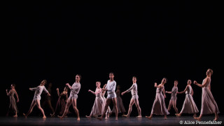 Artists of The Royal Ballet in Twyla Tharp's The Illustrated Farewell