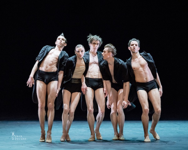 AMORE featuring Svetlana Zakharova (second from left) in Strokes of the Tail Photo: © Jack Devant