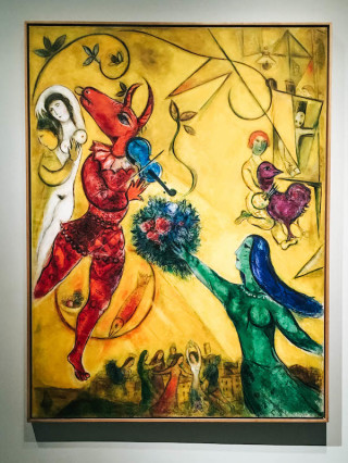 Chagall's costumes for ballet