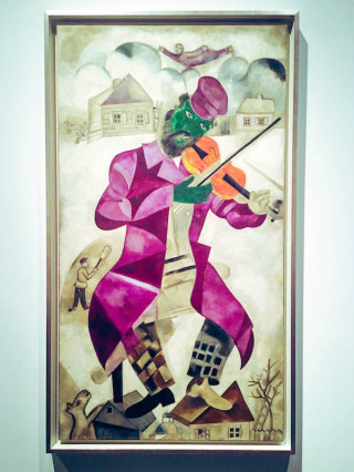 Chagall's costumes for ballet