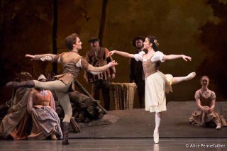 Yasmine Naghdi and Matthew Ball of The Royal Ballet in Giselle