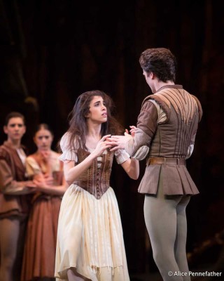 Matthew Ball and Yasmine Naghdi in Giselle.