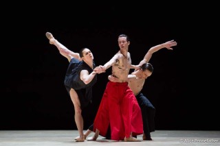 Calvin Richardson, William Bracewell and Matthew Ball in Obsidian Tear