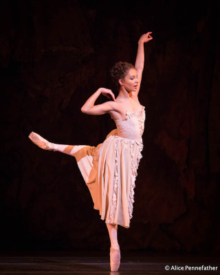 Francesca Hayward as Manon.