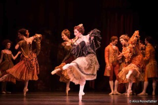 Claire Calvert as Lescaut's Mistress and Artists of The Royal Ballet