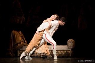 Lara Turk as Empress Elisabeth and Thiago Soares as Crown Prince Rudolf.