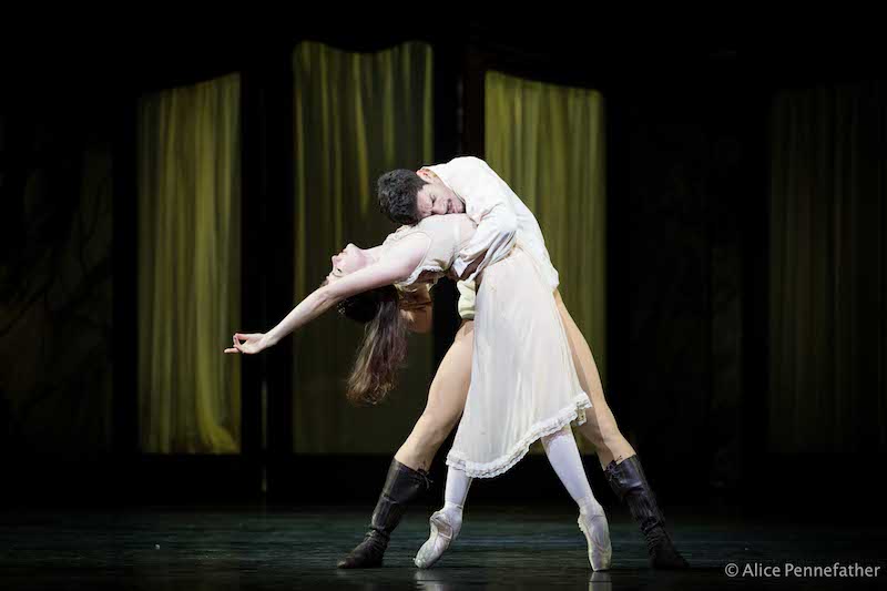 Lauren Cuthbertson as Mary Vetsera and Thiago Soares as Crown Prince Rudolf