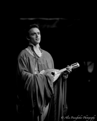 Matthew Ball as Romeo. Photo: Â© Alice Pennefather