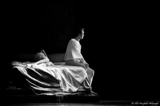 Matthew Ball as Romeo and Lauren Cuthbertson as Juliet. Photo: Â© Alice Pennefather