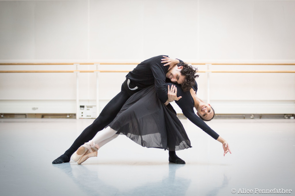 Cesar Corrales and Francesca Hayward in Romeo & Juliet. Photo by Alice Pennefather